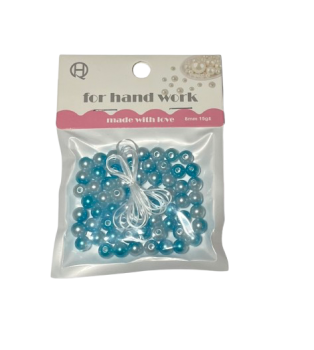 Karoliukai apyrankių vėrimui 8mm 15gr