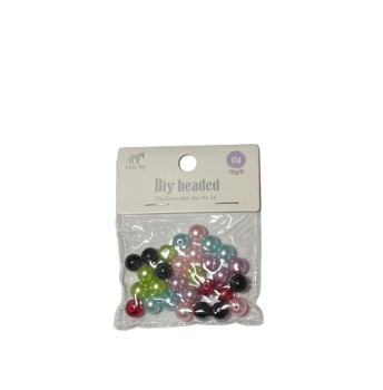 Karoliukai apyrankių vėrimui įv.sp. 10mm 15gr