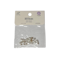 Karoliukai perliukai lašelio formos 6x10mm 12vnt