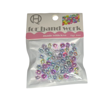 Karoliukai apyrankių vėrimui 8mm 15gr