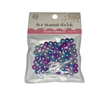 Karoliukai apyrankių vėrimui 8mm 15gr