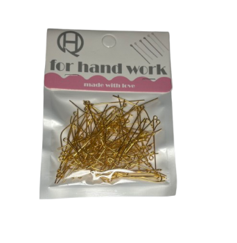 Adatėlės dekoracijoms aukso sp.50mm 80vnt.