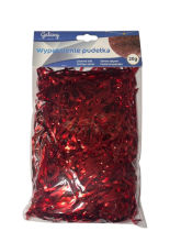 Dekoracija blizgios juostelės 20gr. raudonos sp.