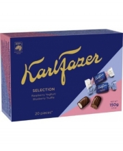 Šokoladinių saldainių asorti KARL FAZER,150g.