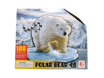 Dėlionė BALTASIS LOKYS 100det 483x422mm