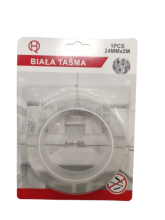 Dvipusė lipni juosta 24mm x 2m skaidri