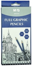 Pieštukai braižybai M&G 2H-14B, 12vnt.