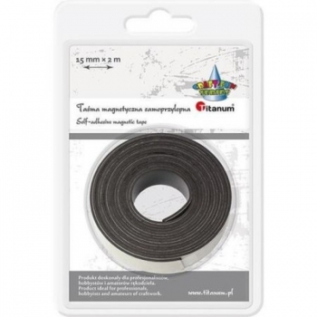 Magnetinė lipni juosta 2m.-1,5 cm.