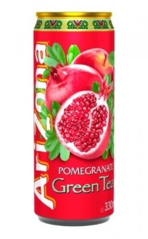 Žaliosios arbatos gėrimas ARIZONA, granatų skonio, 0,33 l