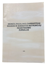 Įmonės darbuotojų saugos ir sveikatos instrukcijų registravimo žurnalas