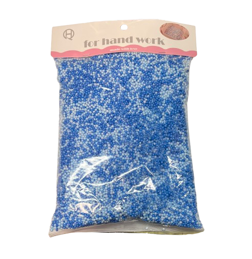 Polistirolo kamuoliukai 2,5mm įvairių sp.