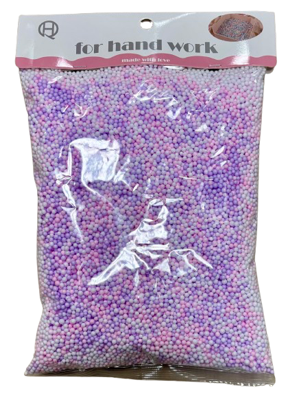 Polistirolo kamuoliukai 2,5mm įvairių sp.