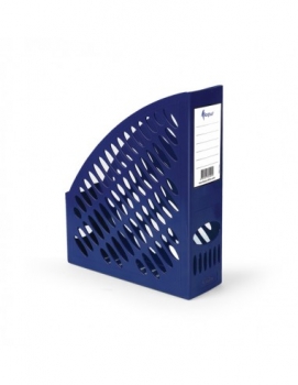 Stovas dokumentams Forpus 8cm, A4, vertikalus, mėlynos spalvos