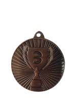 Medalis metalinis 3 bronzinės sp. 4cm