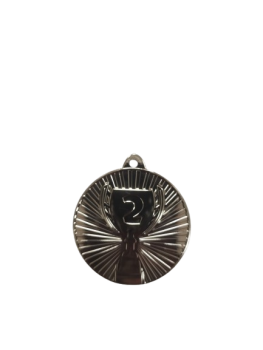 Medalis metalinis 2 sidabrinės sp. 4cm