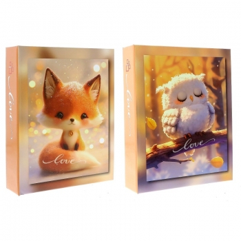 Foto albumas LOVE CUTE 10x15, 200, kišeninis, klijuotas