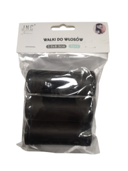 Suktukai plaukų garbanojimui 3vnt. 3.0x8.3cm