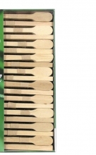 Mediniai pagaliukai maišymui 130mm, 50vnt