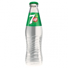 Gėrimas gazuotas 7UP, 0,2 l. stiklas