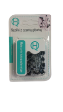 Smeigtukai  juoda galvute 37mm. 120vnt