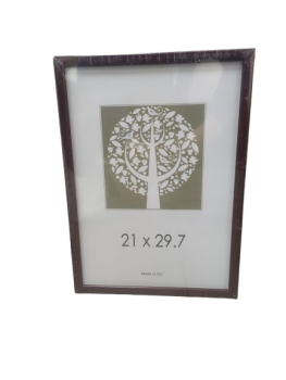 Rėmelis 21x29,7cm AURA 1303407 bordo spalvos