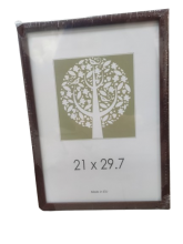 Rėmelis 21x29,7cm VAKARAS 1301085 plastikas,rudos spalvos