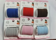 Virvutė elastinė įvairių spalvų 3mmx3,5m