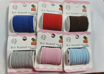 Virvutė elastinė įvairių spalvų 3mmx3,5m
