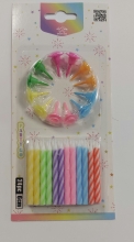 Gimtadienio žvakutės 24vnt 6cm
