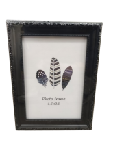 Rėmelis 15x21cm VESTA 1306026 plastikinis, juodas