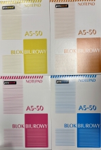 Bloknotas A5, 50l.lang. 60gm2 PENWORD