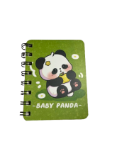 Užrašų knygutė BABY PANDA 100x80mm 80lapų linijomis