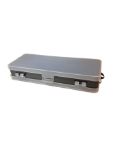 Plastikinė dėžutė 20x8x3,5cm skaidri dviejų skyrių