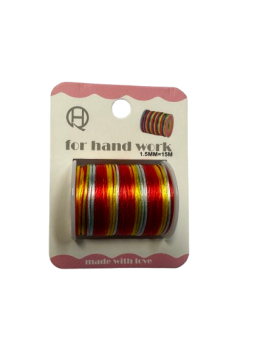 Virvutė įvairiaspalvė 1,5mmx15mm