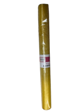 Organza auksinė 48cm.x457cm.