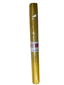 Organza auksinė 48cm.x457cm.