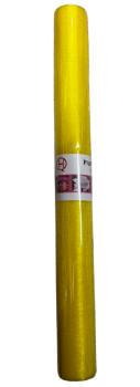 Organza geltona 48cm.x457cm.
