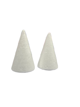 Kūgis iš polistirolio 8cm 10vnt