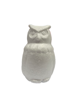 Pelėda iš polistirolio 15cm