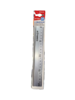 Liniuotė 20cm aliumininė MOTARRO