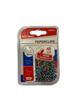 Sąvaržėlės spalvotos 25mm 48vnt plastikinės MOTARRO