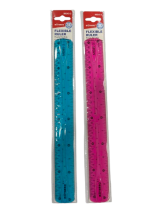 Liniuotė 30cm plastikinė lanksti MOTARRO