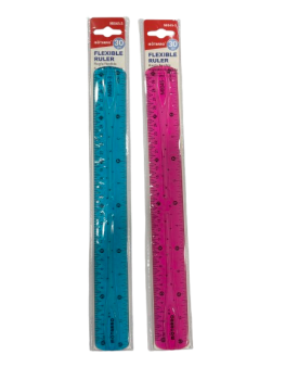 Liniuotė 30cm plastikinė lanksti MOTARRO