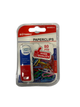 Sąvaržėlės spalvotos 25mm 80vnt plastikinės MOTARRO