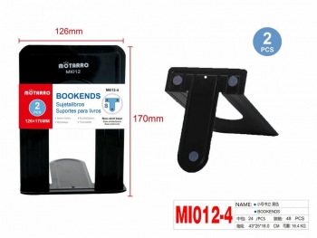 Atrama-stovas knygoms 2vnt 126x170mm juodos sp MOTARRO
