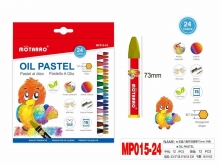 Aliejinė pastelė 24spalvos MOTARRO
