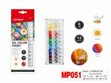 Dažai alejiniai 12spalvų x 6ml MOTARRO