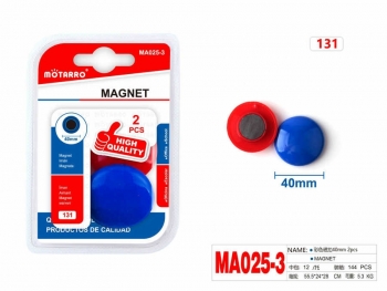 Magnetai 40mm 2vnt MOTARRO
