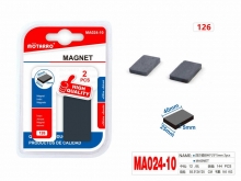 Magnetai 2vnt 40x25x5mm MOTARRO
