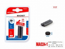 Magnetai 35vnt 8mm MOTARRO